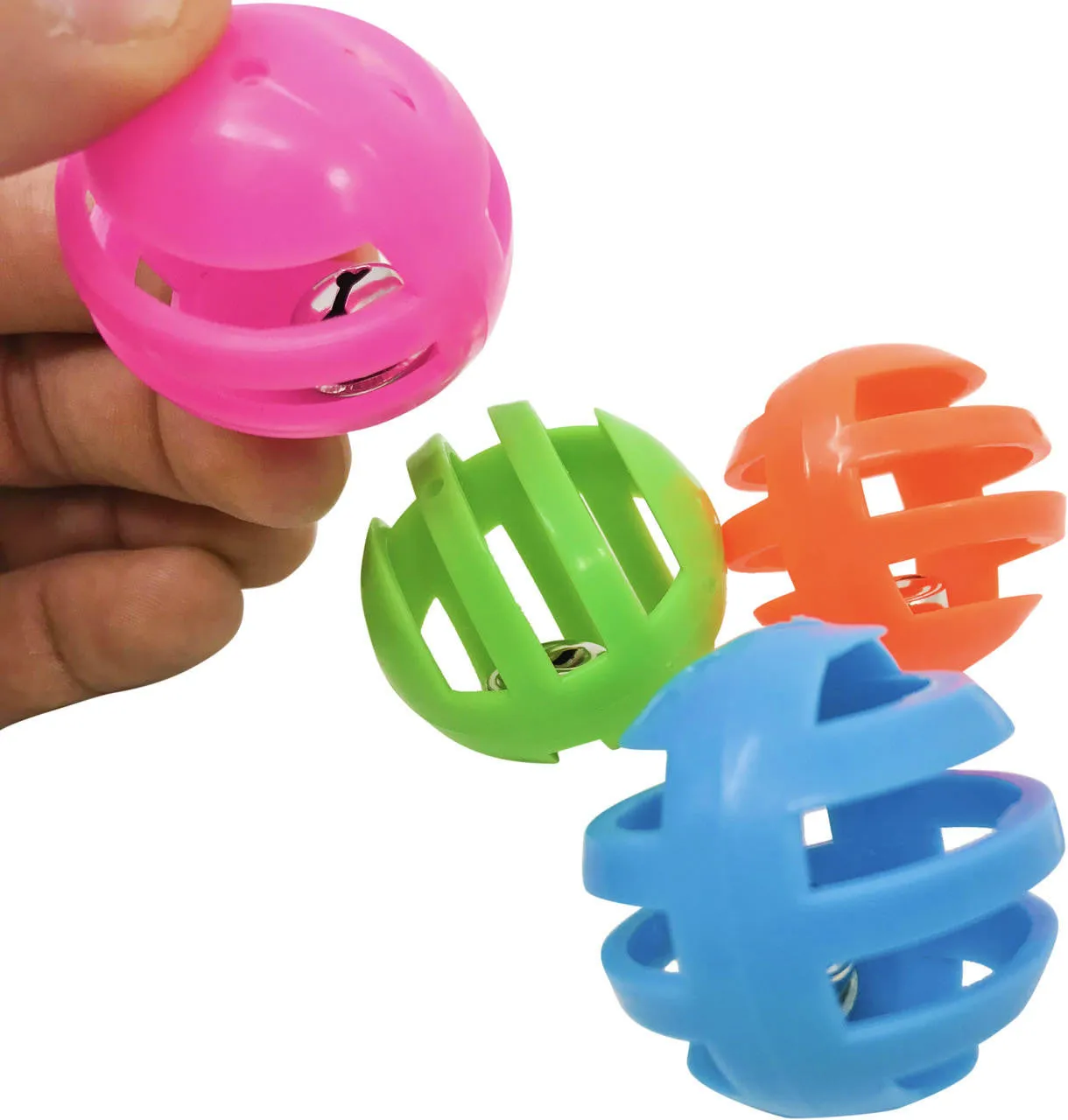 1409 Pk4 Foraging Bell Ball Foot Toys BOGO BUNDLE BUY ONE GET ONE FREE!