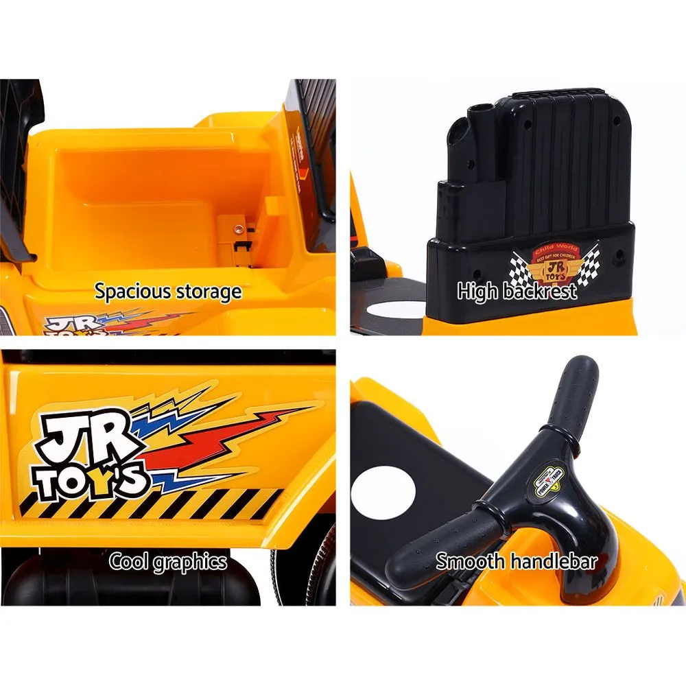 Best Ride On Bulldozer Digger Toddler Foot to Floor | Kids Work Style Truck Yellow