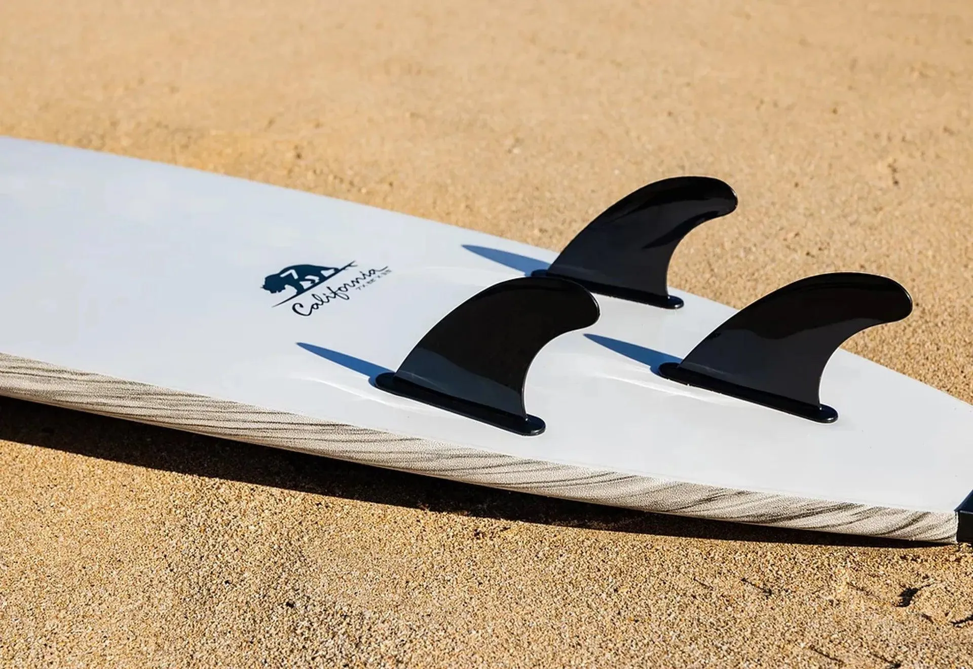 California Board Company CBC  Mini Mal Soft Surfboard 8ft Wood Grain