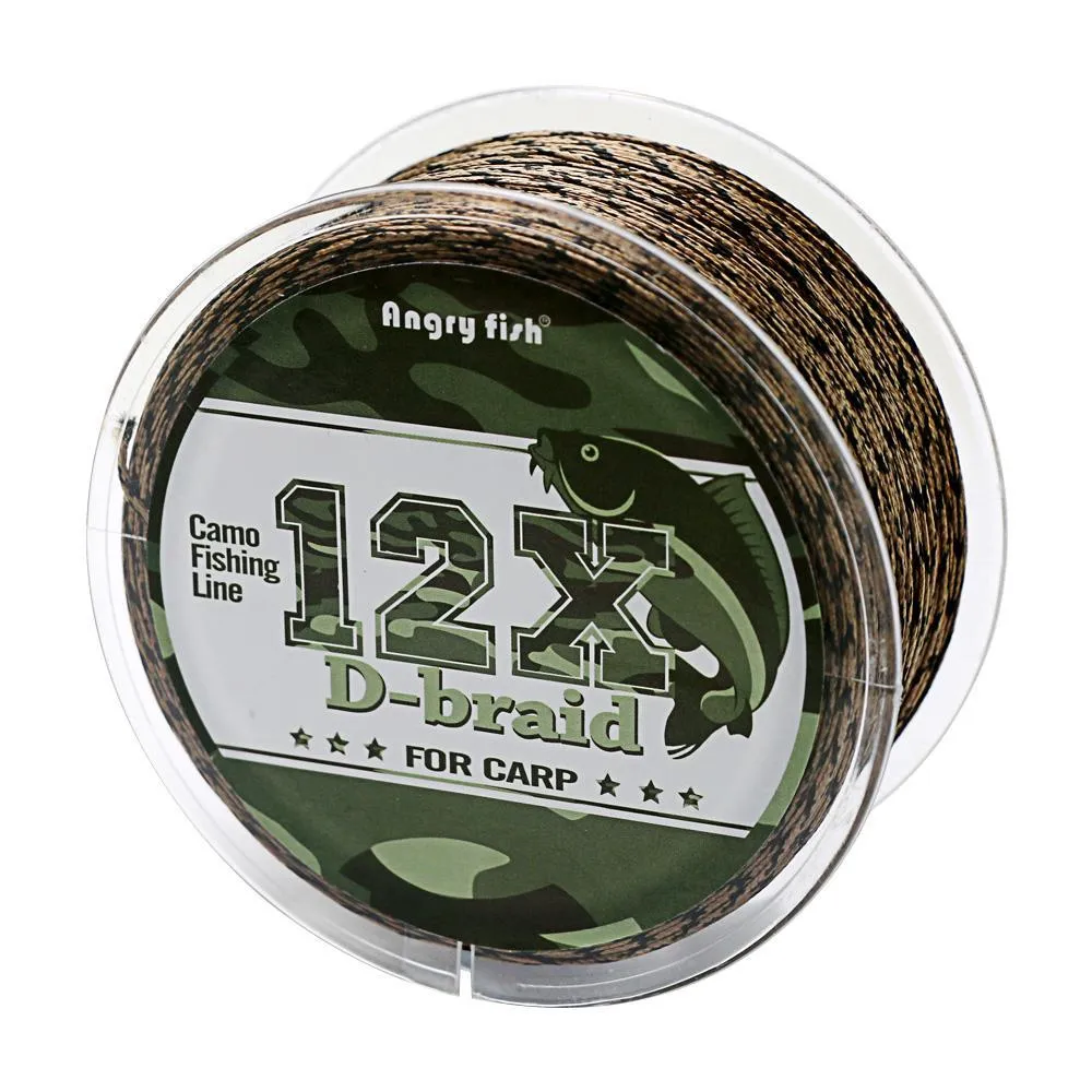 Camo Braided Weave Fishing Line