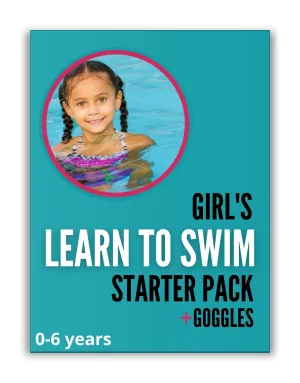 Girls Learn to Swim Start Pack   Goggles (0-6 years)