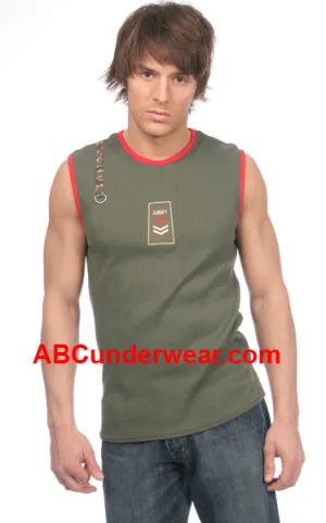 Gregg Homme  Army Muscle Shirt - Closeout