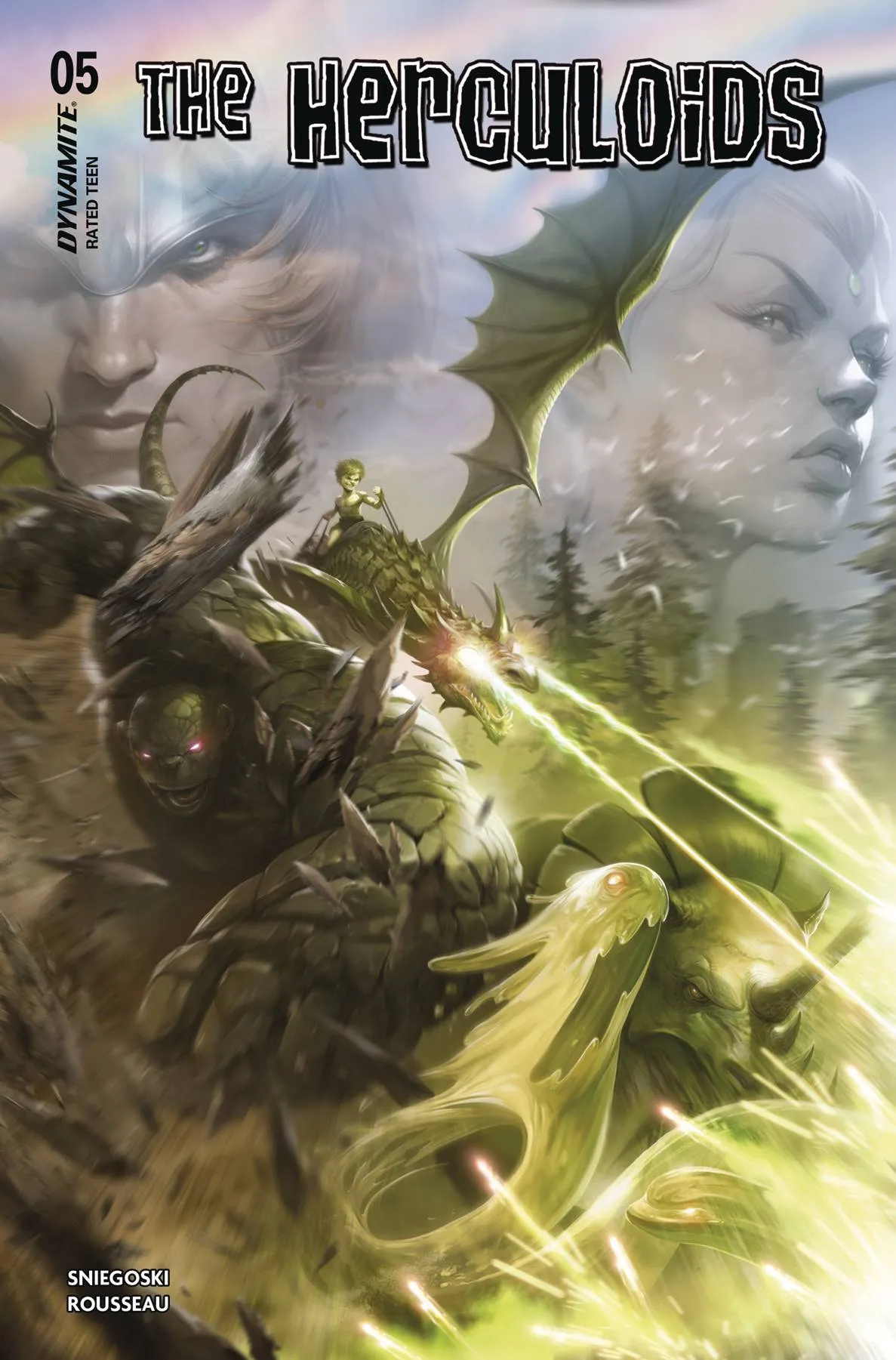 HERCULOIDS #5 COVER A MATTINA