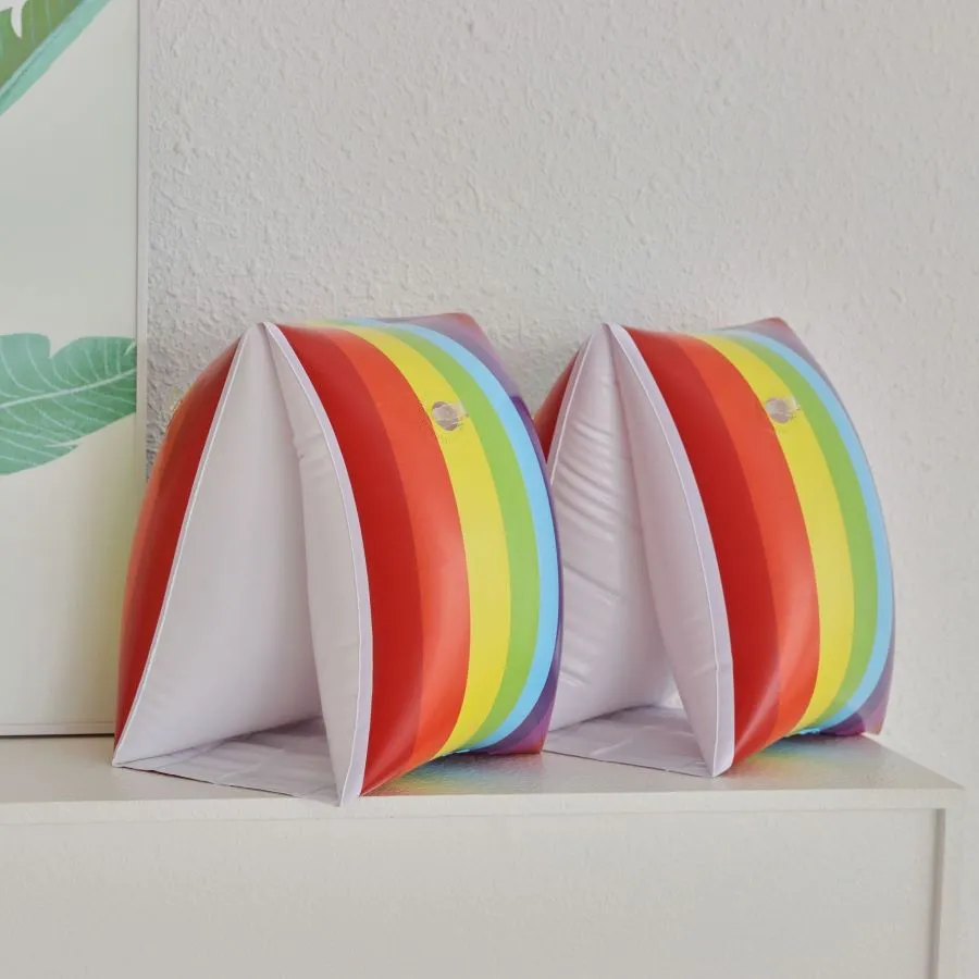 Inflatable Pool Rainbow Floats for Children
