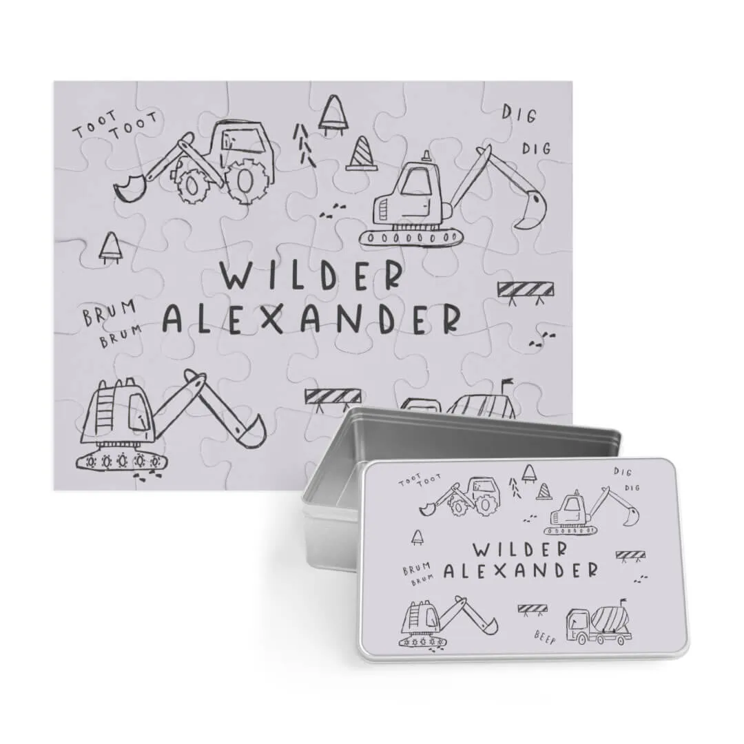 Kids Personalized 30 Piece Puzzle | Doodle Dozers