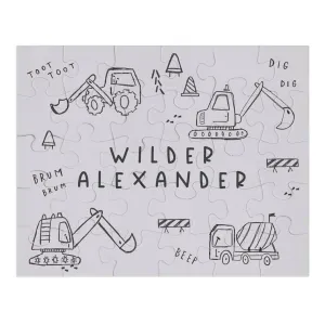 Kids Personalized 30 Piece Puzzle | Doodle Dozers
