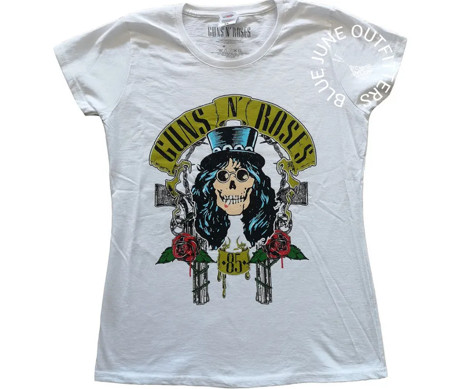 Ladies Guns n' Roses Slash Tee | Officially Licensed