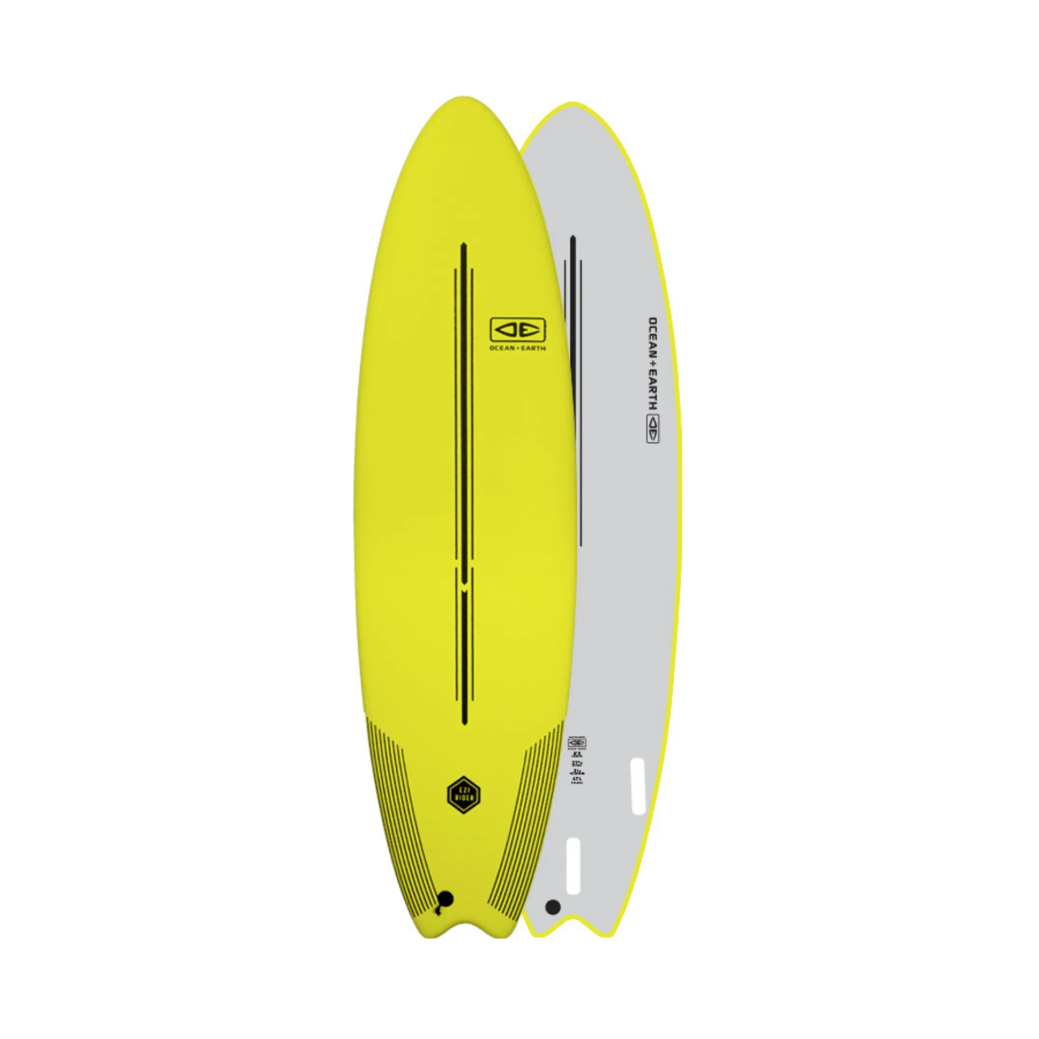 O&E Ezi Rider Soft Board 7'