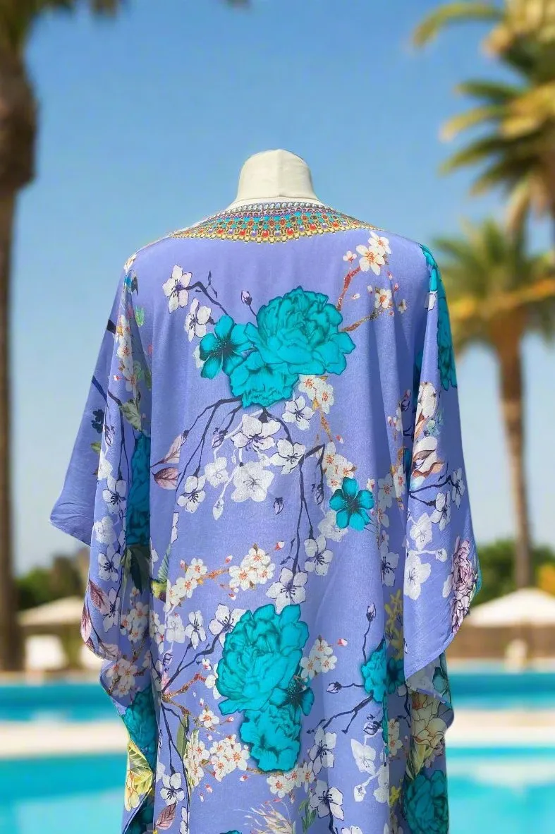 ORIENTAL LILAC KAFTAN