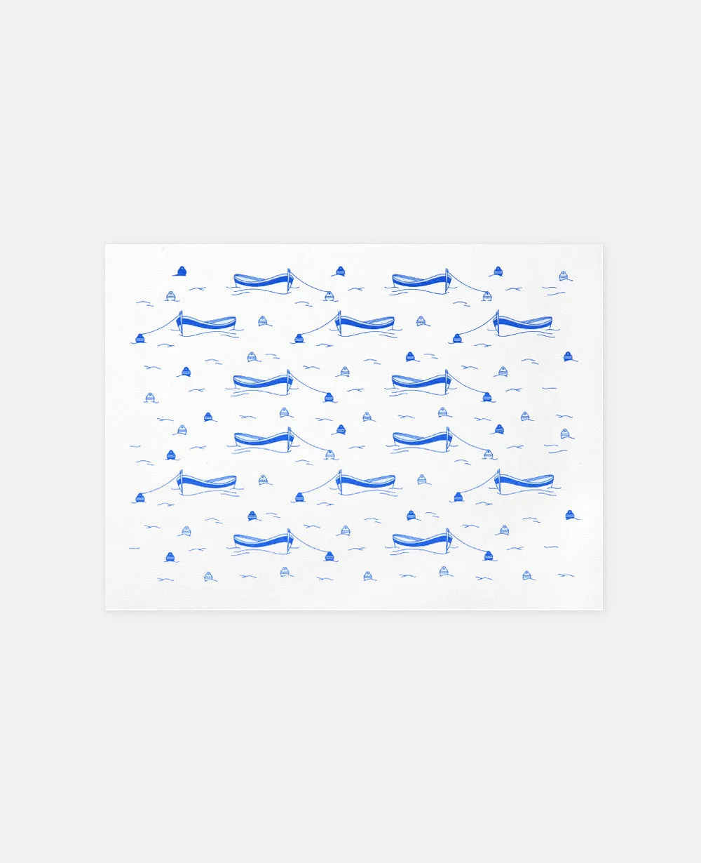 POSTKARTE "BOATS"