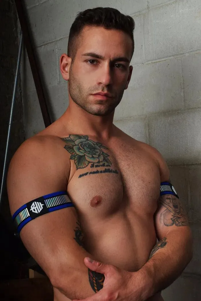 REFLECTOR ARMBANDS - BLUE