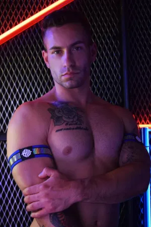 REFLECTOR ARMBANDS - BLUE