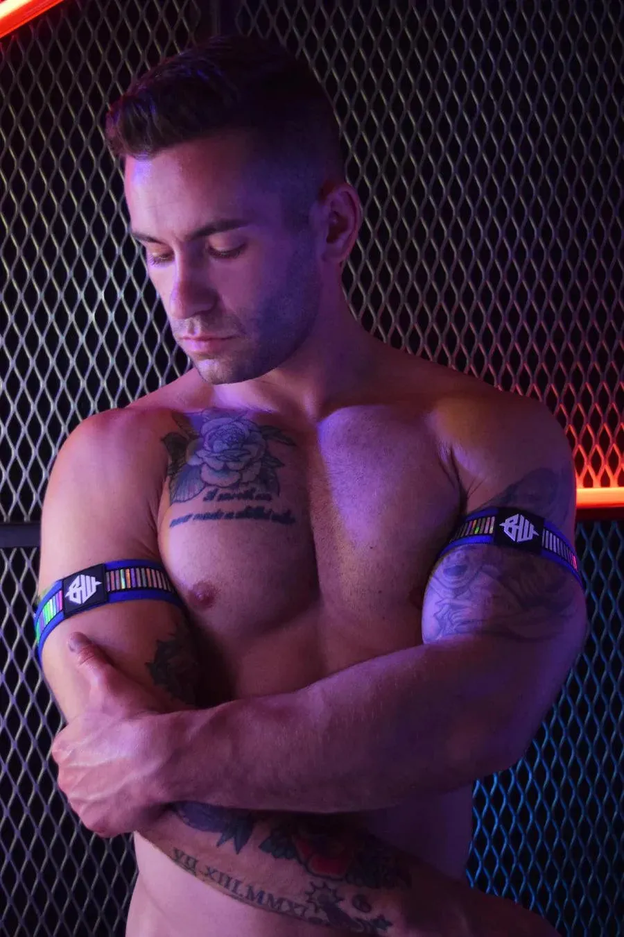 REFLECTOR ARMBANDS - BLUE