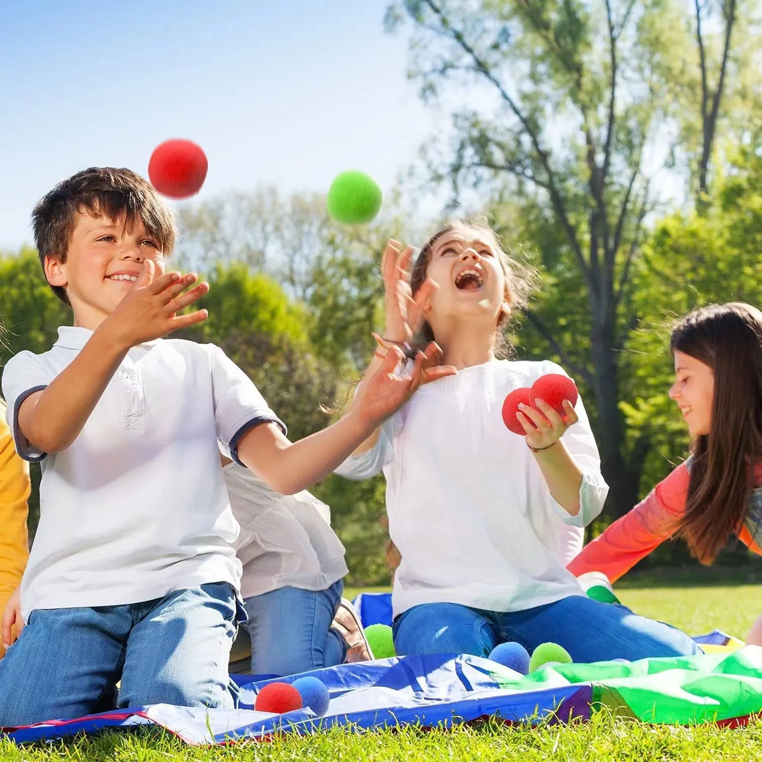 Reusable Water Fight Soft Cotton Splash Soaker Bomb Ball