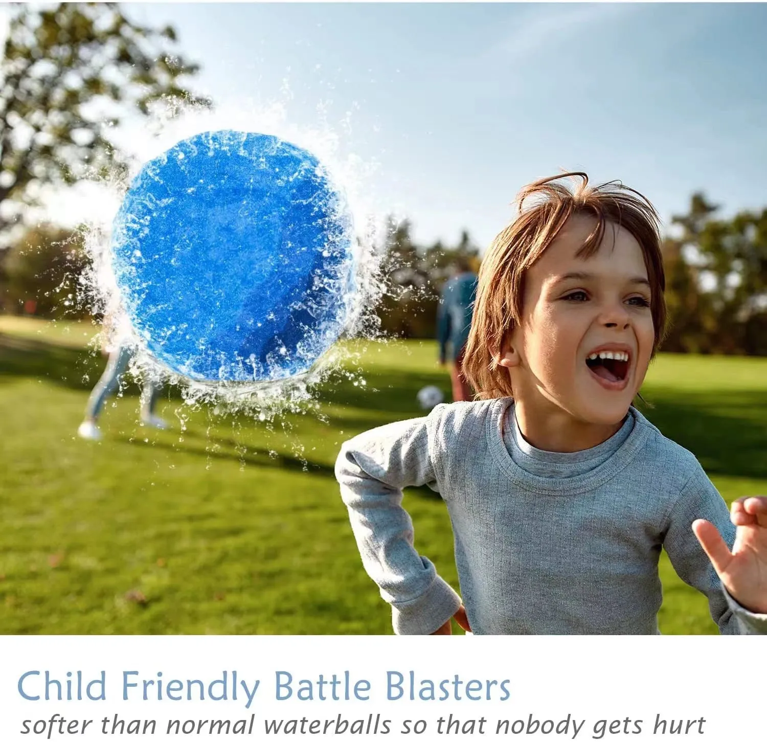Reusable Water Fight Soft Cotton Splash Soaker Bomb Ball