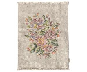 Rug w/Flowers - Large