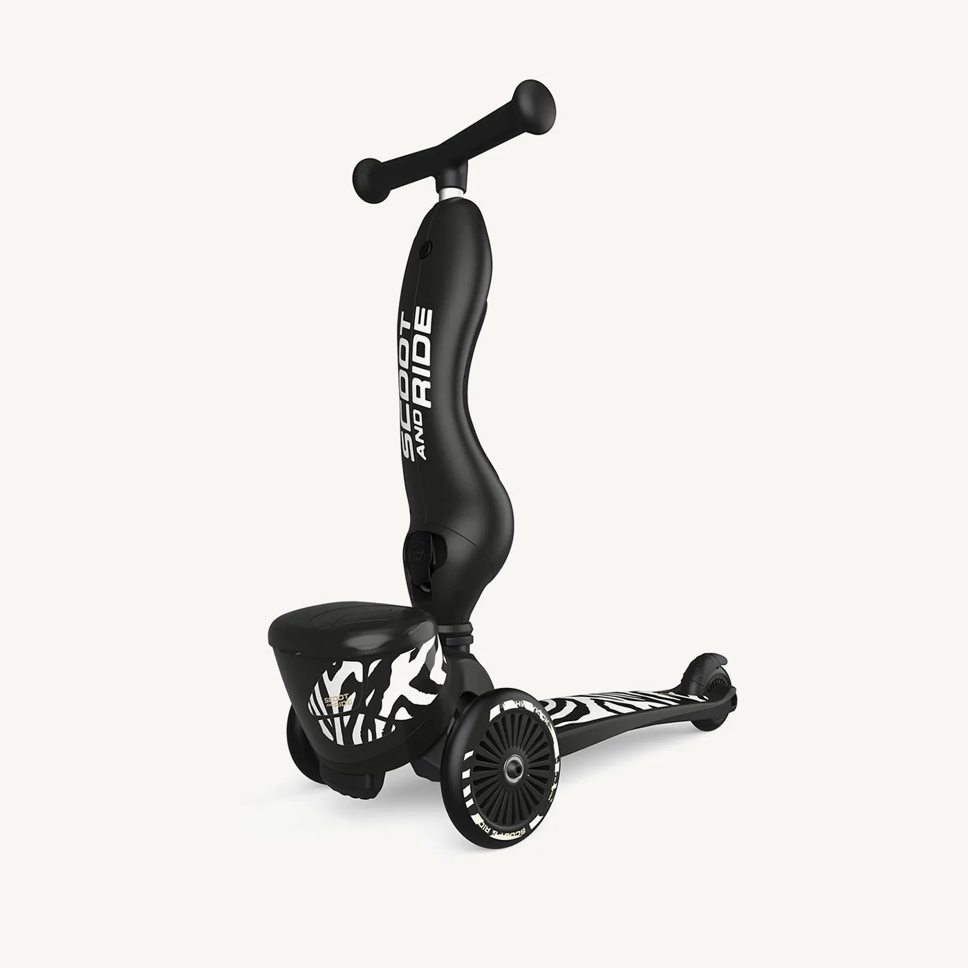 Scoot and Ride 2 in 1 Balance Bike / Scooter - Highway Kick 1 Lifestyle in Zebra