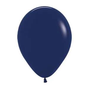 Sempertex 30cm Fashion Navy Blue Balloons 25PK