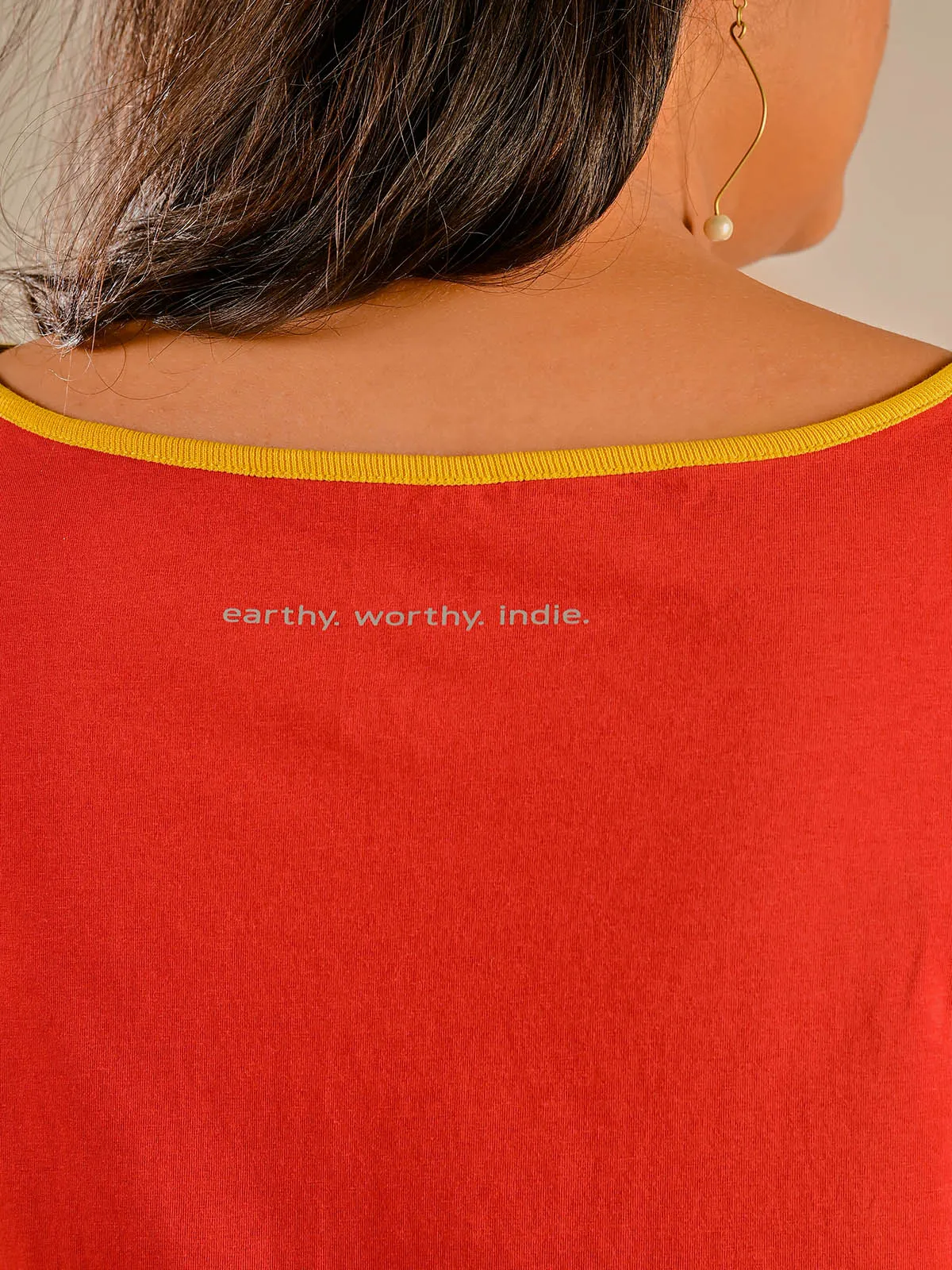 Someone Like You Shift Dress Red